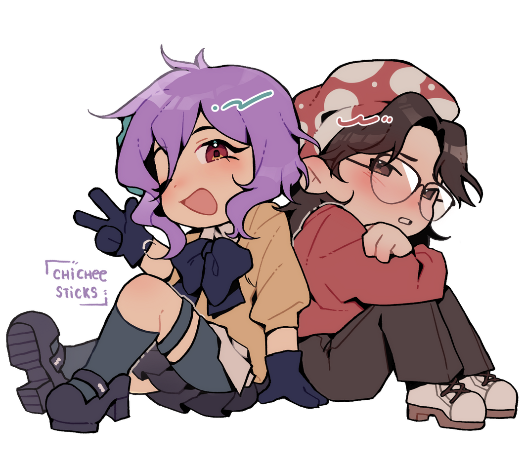 CHIBI [FLAT] BASE PRICE ★ 35 USD ✧ 2000x2000px ✧ 72 DPI ✧ Transparent PNG ✧ Flat backgrounds