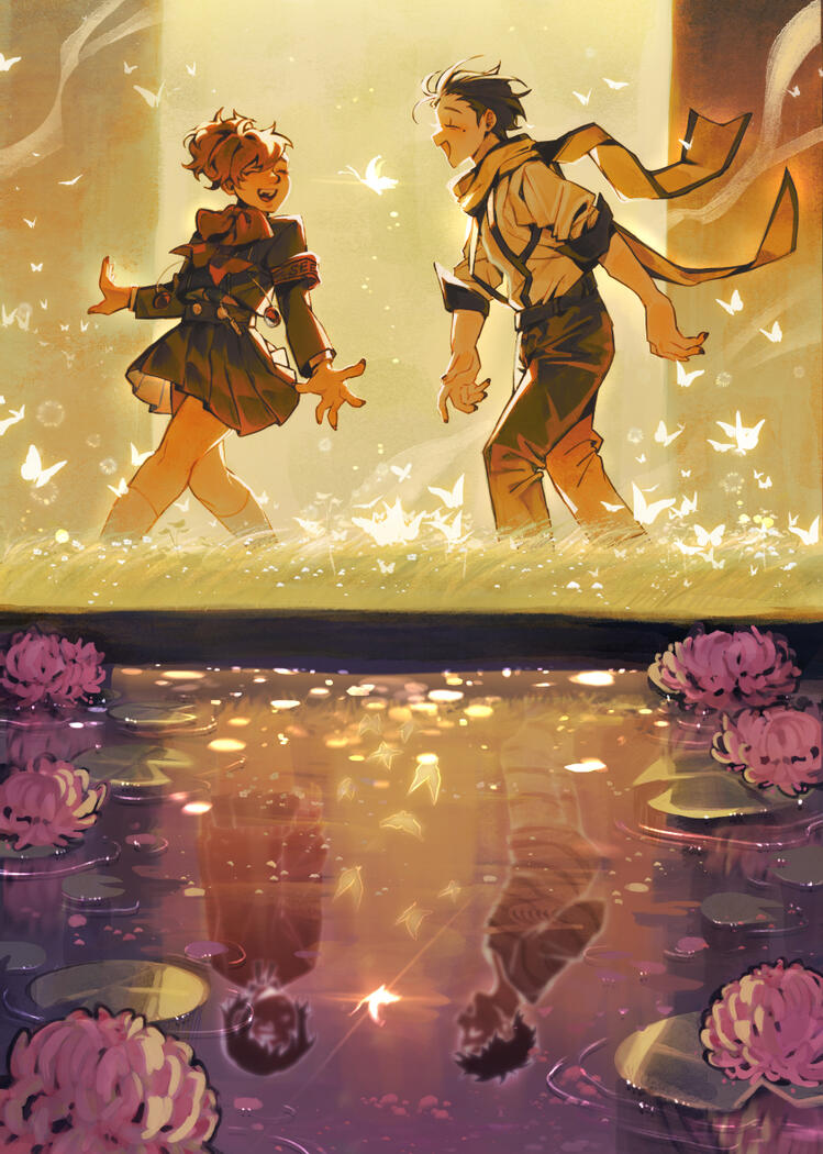 SCENE BASE PRICE ★ BUST: 150 USD ★ HALFBODY: 220 USD ★ FULLBODY: 300 USD ✧ Canvas size can be adjusted ✧ 4000x4000px ✧ 300 DPI ✧ Scenic background ✧ Dynamic lighting